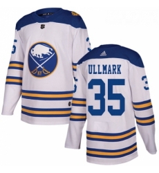 Youth Adidas Buffalo Sabres 35 Linus Ullmark Authentic White 2018 Winter Classic NHL Jersey Youth Adidas Buffalo Sabres 35 Linus Ullmark Authentic White 2018 Winter Classic NHL Jersey