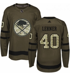 Youth Adidas Buffalo Sabres 40 Robin Lehner Authentic Green Salute to Service NHL Jersey Youth Adidas Buffalo Sabres 40 Robin Lehner Authentic Green Salute to Service NHL Jersey