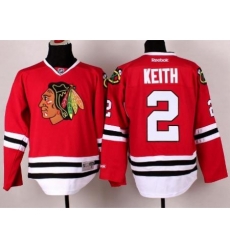 Chicago Blackhawks 2 Duncan Keith Red Hockey NHL Jerseys