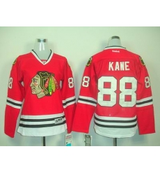 Women Chicago Blackhawks 88 Patrick Kane Red Jerseys Women Chicago Blackhawks 88 Patrick Kane Red Jerseys