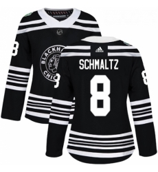 Womens Adidas Chicago Blackhawks 8 Nick Schmaltz Authentic Black 2019 Winter Classic NHL Jersey Womens Adidas Chicago Blackhawks 8 Nick Schmaltz Authentic Black 2019 Winter Classic NHL Jersey