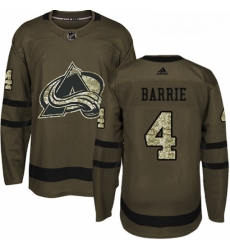 Youth Adidas Colorado Avalanche 4 Tyson Barrie Premier Green Salute to Service NHL Jersey Youth Adidas Colorado Avalanche 4 Tyson Barrie Premier Green Salute to Service NHL Jersey