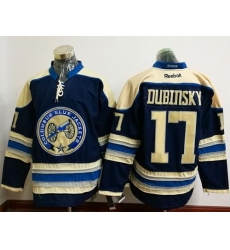 Blue Jackets #17 Brandon Dubinsky Navy Blue Alternate Stitched NHL Jersey Blue Jackets #17 Brandon Dubinsky Navy Blue Alternate Stitched NHL Jersey