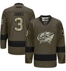 Blue Jackets #3 Seth Jones Green Salute to Service Stitched NHL Jersey Blue Jackets #3 Seth Jones Green Salute to Service Stitched NHL Jersey