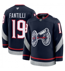 Men Columbus Blue Jackets Active Player Custom Navy 2024 25 Stitched Hockey Jersey