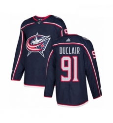 Youth Adidas Columbus Blue Jackets 91 Anthony Duclair Authentic Navy Blue Home NHL Jersey Youth Adidas Columbus Blue Jackets 91 Anthony Duclair Authentic Navy Blue Home NHL Jersey
