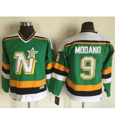 Stars #9 Mike Modano Green CCM Throwback Youth Stitched NHL Jersey Stars #9 Mike Modano Green CCM Throwback Youth Stitched NHL Jersey