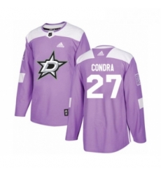 Youth Adidas Dallas Stars 27 Erik Condra Authentic Purple Fights Cancer Practice NHL Jersey Youth Adidas Dallas Stars 27 Erik Condra Authentic Purple Fights Cancer Practice NHL Jersey