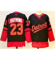 Men Detroit Red Wings 23 Lucas Raymond Black 2024 25 Stitched Jersey Men Detroit Red Wings 23 Lucas Raymond Black 2024 25 Stitched Jersey