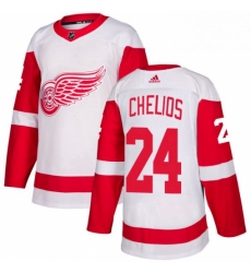 Mens Adidas Detroit Red Wings 24 Chris Chelios Authentic White Away NHL Jersey Mens Adidas Detroit Red Wings 24 Chris Chelios Authentic White Away NHL Jersey