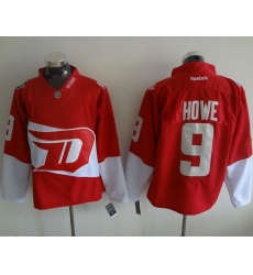 Red Wings #9 Gordie Howe Red 2016 Stadium Series Stitched NHL Jersey Red Wings #9 Gordie Howe Red 2016 Stadium Series Stitched NHL Jersey