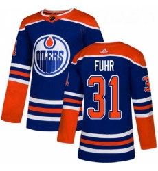 Youth Adidas Edmonton Oilers 31 Grant Fuhr Authentic Royal Blue Alternate NHL Jersey Youth Adidas Edmonton Oilers 31 Grant Fuhr Authentic Royal Blue Alternate NHL Jersey