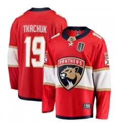 Men Florida Panthers Matthew Tkachuk Fanatics Red 2025 Stanley Cup Final Home Breakaway Player Jersey Men Florida Panthers Matthew Tkachuk Fanatics Red 2025 Stanley Cup Final Home Breakaway Player Jersey