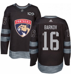 Mens Adidas Florida Panthers 16 Aleksander Barkov Premier Black 1917 2017 100th Anniversary NHL Jersey Mens Adidas Florida Panthers 16 Aleksander Barkov Premier Black 1917 2017 100th Anniversary NHL Jersey
