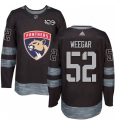 Mens Adidas Florida Panthers 52 MacKenzie Weegar Premier Black 1917 2017 100th Anniversary NHL Jersey Mens Adidas Florida Panthers 52 MacKenzie Weegar Premier Black 1917 2017 100th Anniversary NHL Jersey