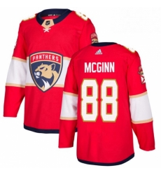 Mens Adidas Florida Panthers 88 Jamie McGinn Authentic Red Home NHL Jersey Mens Adidas Florida Panthers 88 Jamie McGinn Authentic Red Home NHL Jersey