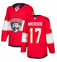 Youth Adidas Florida Panthers 17 Derek MacKenzie Authentic Red Home NHL Jersey Youth Adidas Florida Panthers 17 Derek MacKenzie Authentic Red Home NHL Jersey