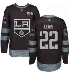 Mens Adidas Los Angeles Kings 22 Trevor Lewis Premier Black 1917 2017 100th Anniversary NHL Jersey Mens Adidas Los Angeles Kings 22 Trevor Lewis Premier Black 1917 2017 100th Anniversary NHL Jersey