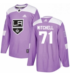 Mens Adidas Los Angeles Kings 71 Torrey Mitchell Authentic Purple Fights Cancer Practice NHL Jersey Mens Adidas Los Angeles Kings 71 Torrey Mitchell Authentic Purple Fights Cancer Practice NHL Jersey