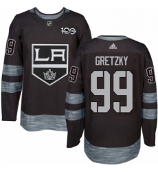 Mens Adidas Los Angeles Kings 99 Wayne Gretzky Authentic Black 1917 2017 100th Anniversary NHL Jersey Mens Adidas Los Angeles Kings 99 Wayne Gretzky Authentic Black 1917 2017 100th Anniversary NHL Jersey