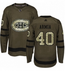 Mens Adidas Montreal Canadiens 40 Joel Armia Premier Green Salute to Service NHL Jersey Mens Adidas Montreal Canadiens 40 Joel Armia Premier Green Salute to Service NHL Jersey