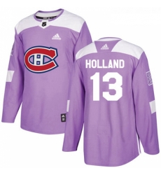 Youth Adidas Montreal Canadiens 13 Peter Holland Authentic Purple Fights Cancer Practice NHL Jersey Youth Adidas Montreal Canadiens 13 Peter Holland Authentic Purple Fights Cancer Practice NHL Jersey