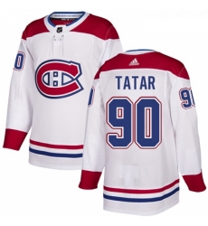 Youth Adidas Montreal Canadiens 90 Tomas Tatar Authentic White Away NHL Jersey Youth Adidas Montreal Canadiens 90 Tomas Tatar Authentic White Away NHL Jersey