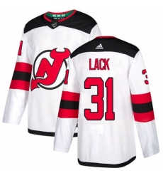 Mens Adidas New Jersey Devils 31 Eddie Lack Authentic White Away NHL Jersey Mens Adidas New Jersey Devils 31 Eddie Lack Authentic White Away NHL Jersey