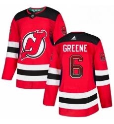Mens Adidas New Jersey Devils 6 Andy Greene Authentic Red Drift Fashion NHL Jersey Mens Adidas New Jersey Devils 6 Andy Greene Authentic Red Drift Fashion NHL Jersey