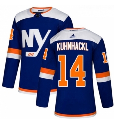Youth Adidas New York Islanders 14 Tom Kuhnhackl Premier Blue Alternate NHL Jersey Youth Adidas New York Islanders 14 Tom Kuhnhackl Premier Blue Alternate NHL Jersey