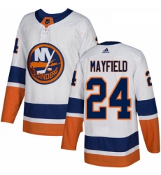 Youth Adidas New York Islanders 24 Scott Mayfield Authentic White Away NHL Jersey Youth Adidas New York Islanders 24 Scott Mayfield Authentic White Away NHL Jersey