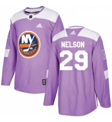Youth Adidas New York Islanders 29 Brock Nelson Authentic Purple Fights Cancer Practice NHL Jersey Youth Adidas New York Islanders 29 Brock Nelson Authentic Purple Fights Cancer Practice NHL Jersey