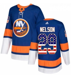 Youth Adidas New York Islanders 29 Brock Nelson Authentic Royal Blue USA Flag Fashion NHL Jersey Youth Adidas New York Islanders 29 Brock Nelson Authentic Royal Blue USA Flag Fashion NHL Jersey