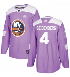 Youth Adidas New York Islanders 4 Dennis Seidenberg Authentic Purple Fights Cancer Practice NHL Jersey Youth Adidas New York Islanders 4 Dennis Seidenberg Authentic Purple Fights Cancer Practice NHL Jersey