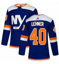 Youth Adidas New York Islanders 40 Robin Lehner Premier Blue Alternate NHL Jersey Youth Adidas New York Islanders 40 Robin Lehner Premier Blue Alternate NHL Jersey
