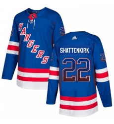 Mens Adidas New York Rangers 22 Kevin Shattenkirk Authentic Royal Blue Drift Fashion NHL Jersey Mens Adidas New York Rangers 22 Kevin Shattenkirk Authentic Royal Blue Drift Fashion NHL Jersey