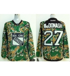 New York Rangers #27 Mcdonagh Camo NHL Jerseys New York Rangers #27 Mcdonagh Camo NHL Jerseys