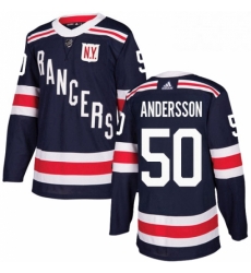 Youth Adidas New York Rangers 50 Lias Andersson Authentic Navy Blue 2018 Winter Classic NHL Jersey Youth Adidas New York Rangers 50 Lias Andersson Authentic Navy Blue 2018 Winter Classic NHL Jersey