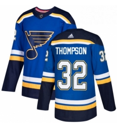 Mens Adidas St Louis Blues 32 Tage Thompson Premier Royal Blue Home NHL Jersey Mens Adidas St Louis Blues 32 Tage Thompson Premier Royal Blue Home NHL Jersey