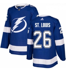 Youth Adidas Tampa Bay Lightning 26 Martin St Louis Authentic Royal Blue Home NHL Jersey Youth Adidas Tampa Bay Lightning 26 Martin St Louis Authentic Royal Blue Home NHL Jersey