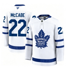 Men Toronto Maple Leafs Jake McCabe 22 Fanatics Away White Premium Stitched Hockey Jersey Men Toronto Maple Leafs Jake McCabe 22 Fanatics Away White Premium Stitched Hockey Jersey