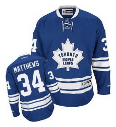Maple Leafs #34 Auston Matthews Blue Alternate Stitched Youth NHL Jersey Maple Leafs #34 Auston Matthews Blue Alternate Stitched Youth NHL Jersey
