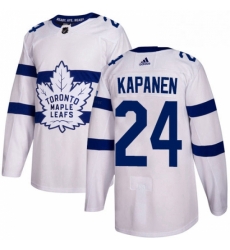 Youth Adidas Toronto Maple Leafs 24 Kasperi Kapanen Authentic White 2018 Stadium Series NHL Jersey Youth Adidas Toronto Maple Leafs 24 Kasperi Kapanen Authentic White 2018 Stadium Series NHL Jersey