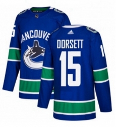 Mens Adidas Vancouver Canucks 15 Derek Dorsett Premier Blue Home NHL Jersey Mens Adidas Vancouver Canucks 15 Derek Dorsett Premier Blue Home NHL Jersey