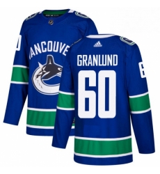 Youth Adidas Vancouver Canucks 60 Markus Granlund Authentic Blue Home NHL Jersey Youth Adidas Vancouver Canucks 60 Markus Granlund Authentic Blue Home NHL Jersey
