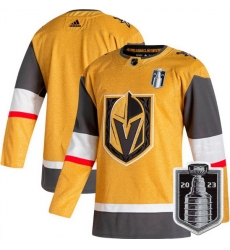 Men Vegas Golden Knights Blank Gold 2023 Stanley Cup Final Stitched Jersey Men Vegas Golden Knights Blank Gold 2023 Stanley Cup Final Stitched Jersey