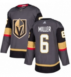 Mens Adidas Vegas Golden Knights 6 Colin Miller Authentic Gray Home NHL Jersey Mens Adidas Vegas Golden Knights 6 Colin Miller Authentic Gray Home NHL Jersey