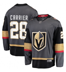 Vegas Golden Knights 28 William Carrier 2018 Stanley Cup Final Bound Breakaway Home Gray Jersey Vegas Golden Knights 28 William Carrier 2018 Stanley Cup Final Bound Breakaway Home Gray Jersey