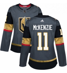 Womens Adidas Vegas Golden Knights 11 Curtis McKenzie Authentic Gray Home NHL Jersey Womens Adidas Vegas Golden Knights 11 Curtis McKenzie Authentic Gray Home NHL Jersey