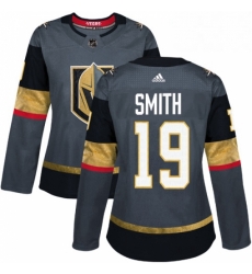 Womens Adidas Vegas Golden Knights 19 Reilly Smith Authentic Gray Home NHL Jersey Womens Adidas Vegas Golden Knights 19 Reilly Smith Authentic Gray Home NHL Jersey